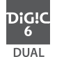 Dvigubas DIGIC 6