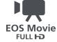 „Full HD“ EOS vaizdo įrašai