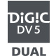 Dvigubas DIGIC DV5